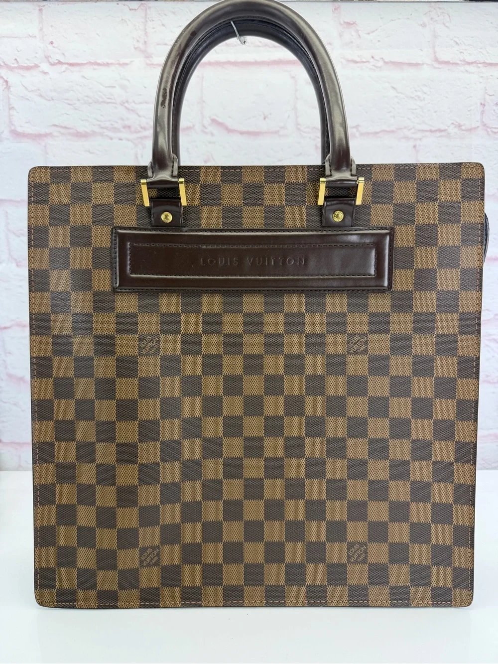 Louis Vuitton Damier Ebene Venice Sac Plat GM